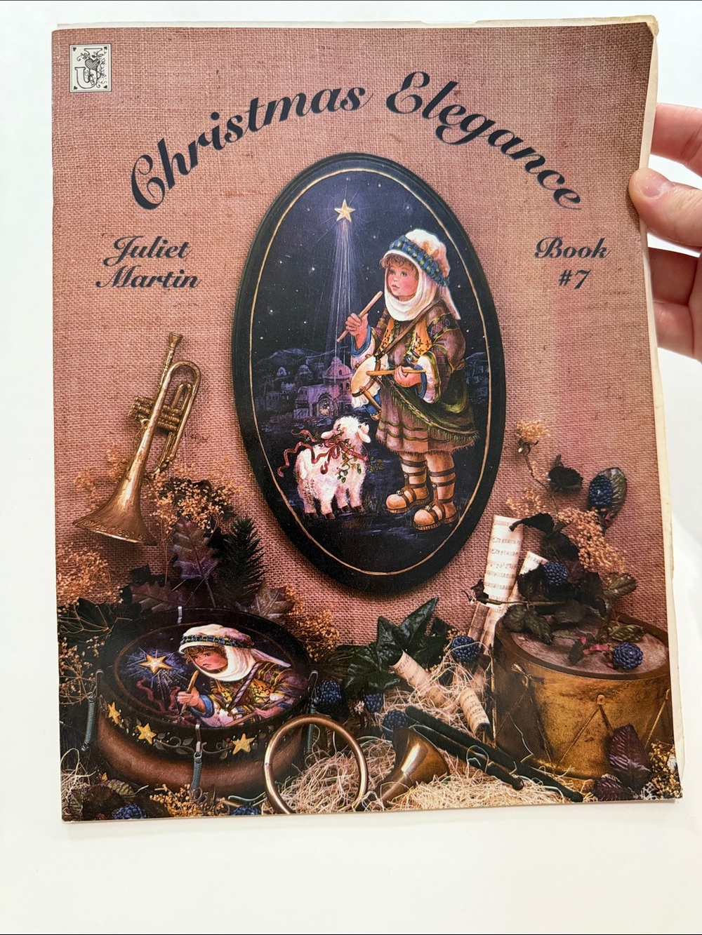 Vintage Rare Christmas Elegance Book #7 by - Juliet Martin